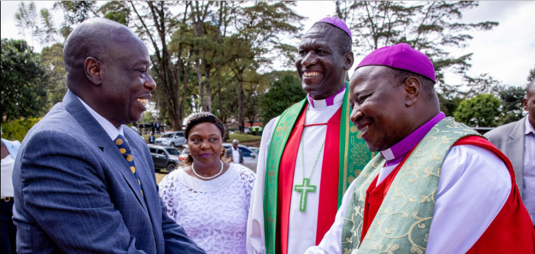 Trust in the Lord on your journey! DP leads church in song